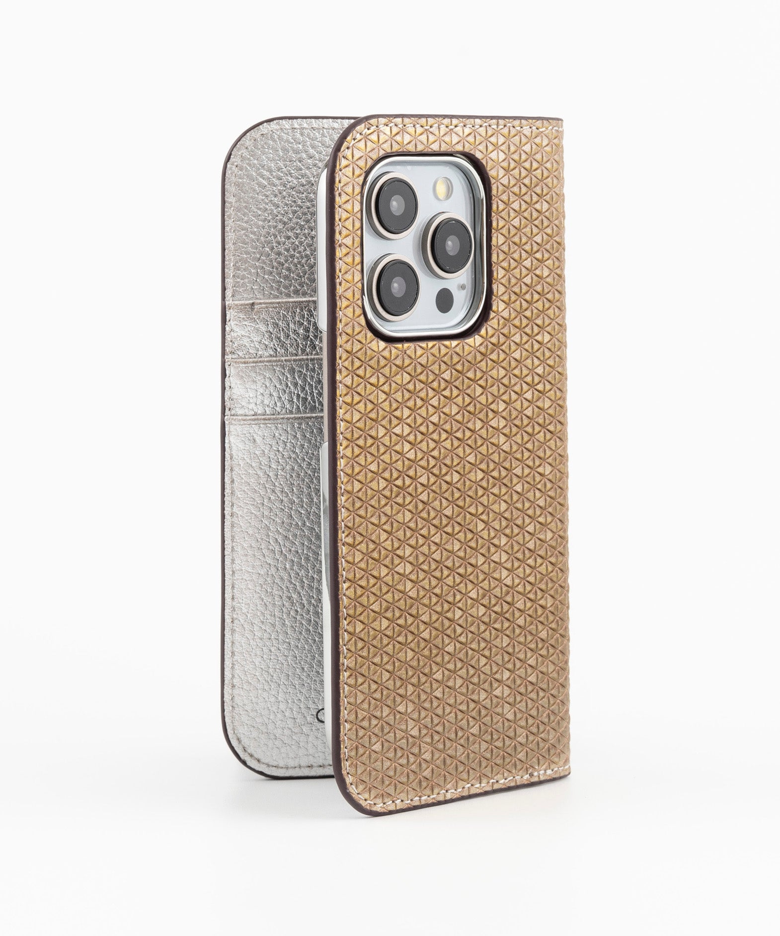 iPhone15 Pro ダイアリーケース - Prismé -