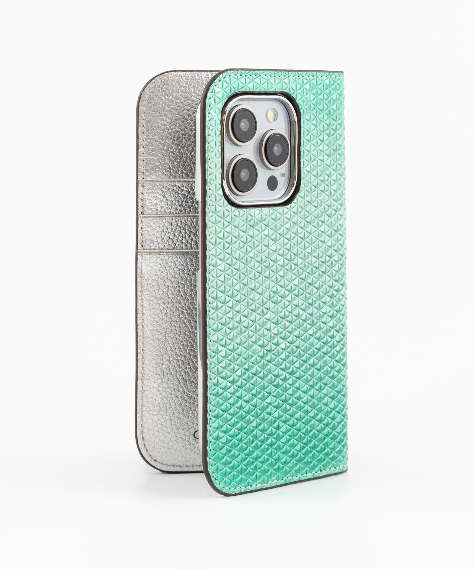 iPhone15 Pro ダイアリーケース - Prismé -