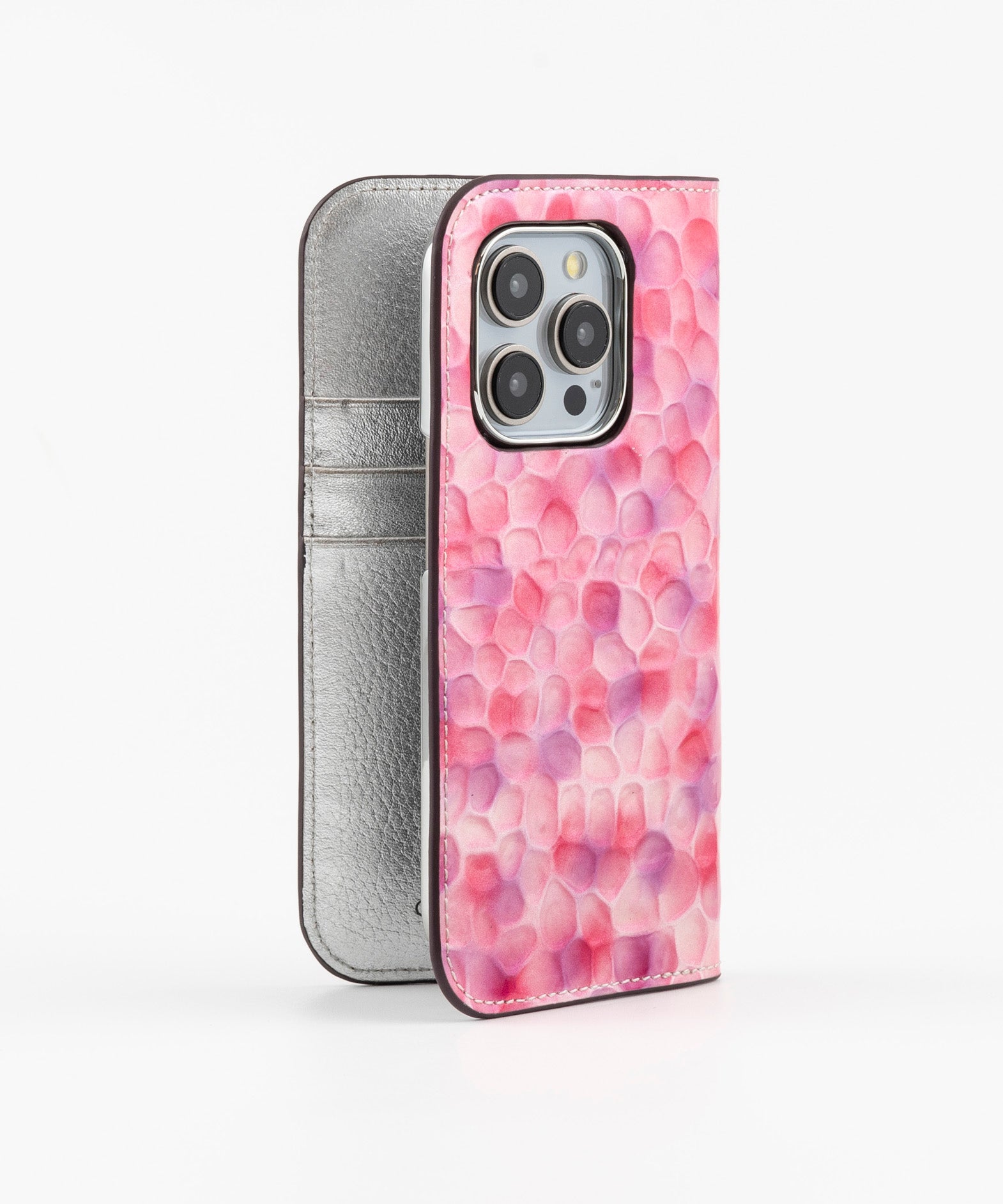 iPhone15 Pro ダイアリーケース - Petalica -